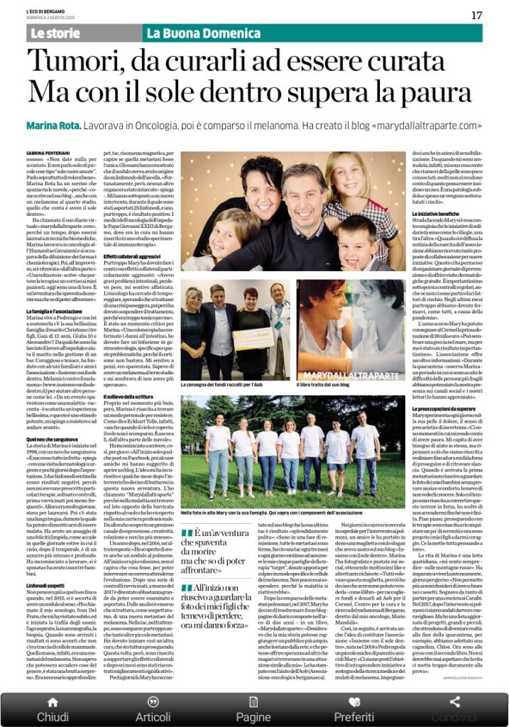 melanoma marina rota - insieme con il sole dentro